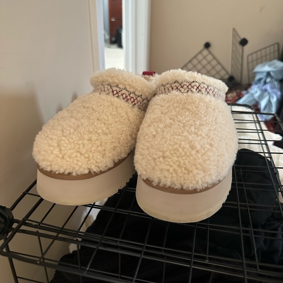 UGG Shoes - Sherpa Ugg slip ons